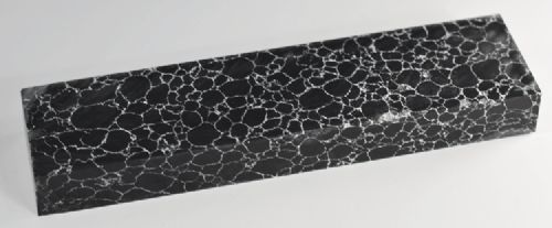 Black With White Web Tru-Stone Block - 0.7